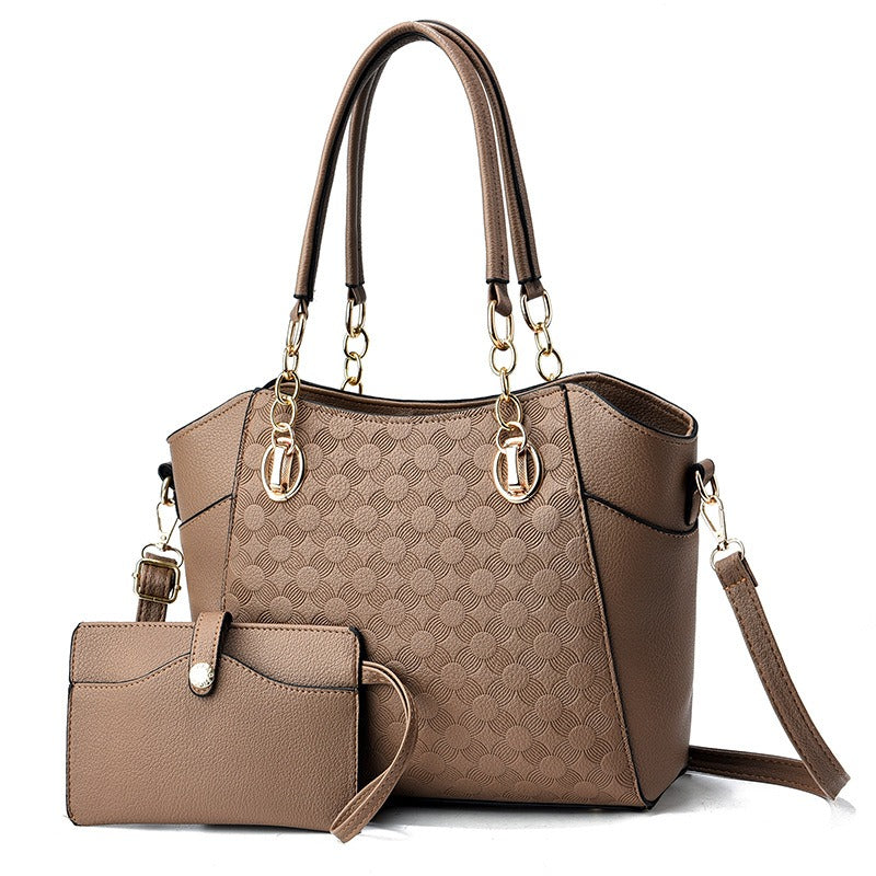 Stylish Large-Capacity Tote Bag – Autumn & Winter PU Leather Handbag