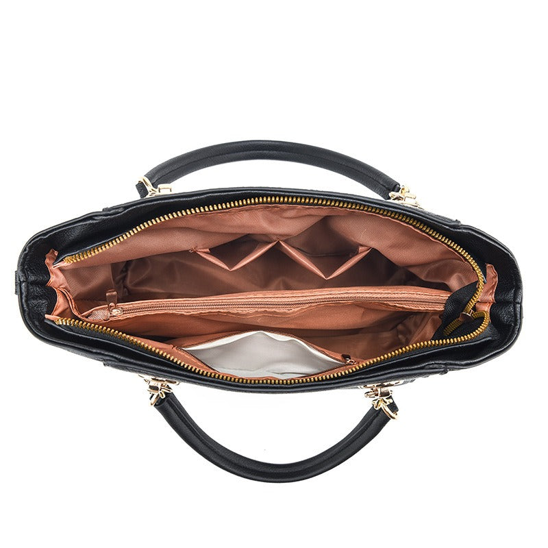 Stylish Large-Capacity Tote Bag – Autumn & Winter PU Leather Handbag