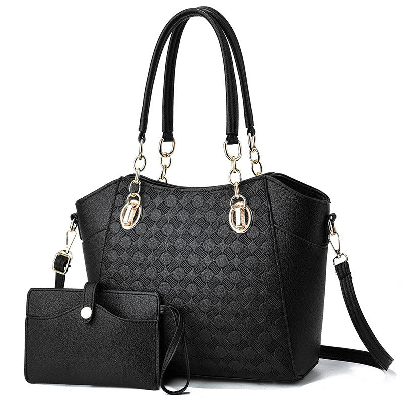 Stylish Large-Capacity Tote Bag – Autumn & Winter PU Leather Handbag