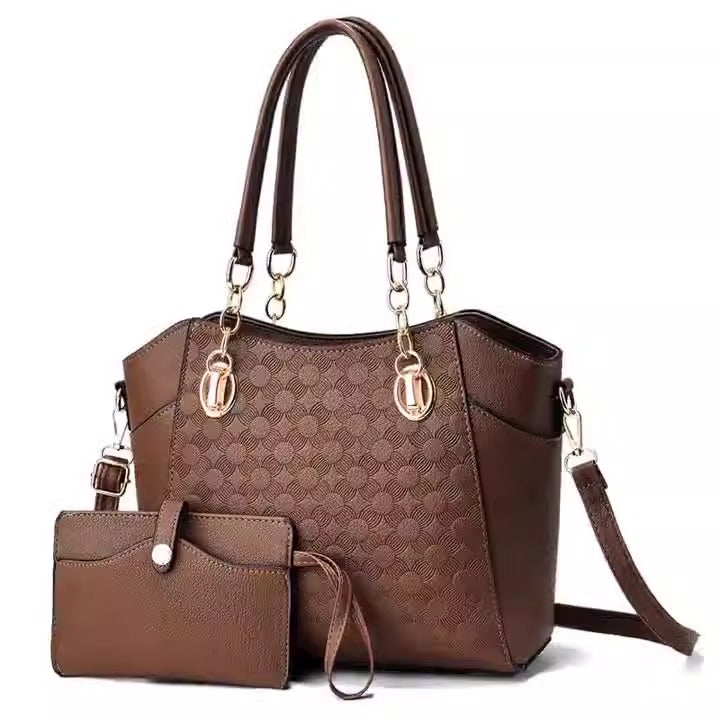 Stylish Large-Capacity Tote Bag – Autumn & Winter PU Leather Handbag